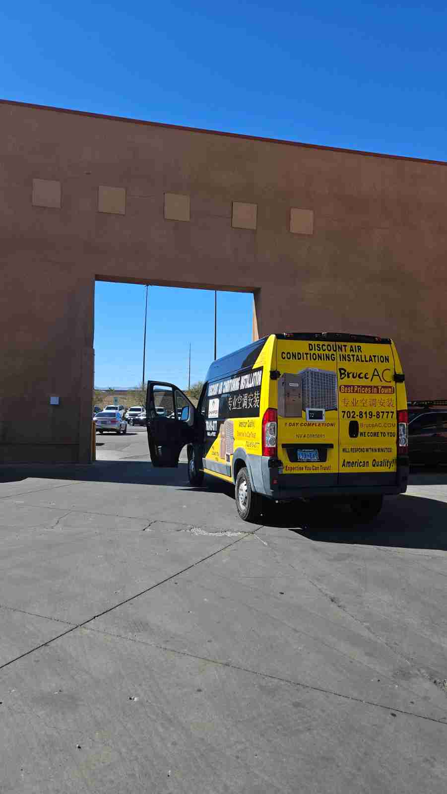 Las Vegas Air Conditioning Installation project photo by BruceAC